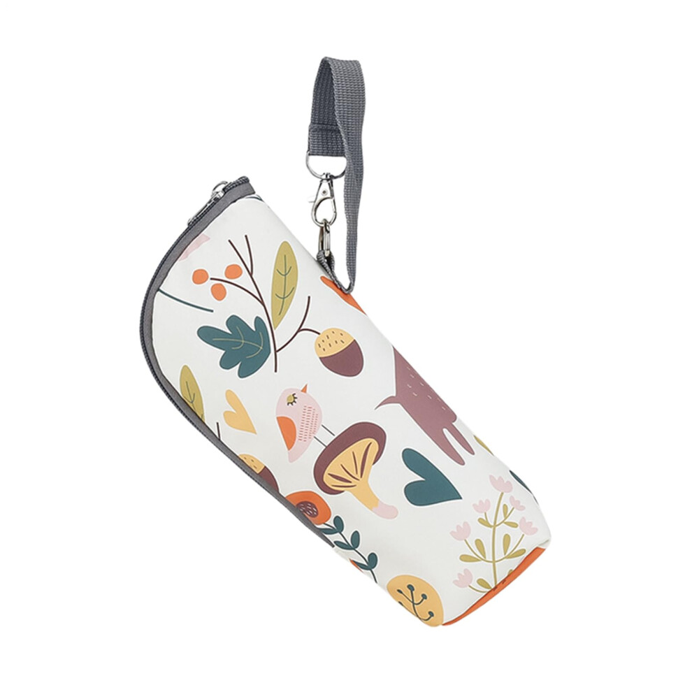 Baby Bottle Cooler - Portable Baby Bottle Warmer Tote Bag with Strap, Insulated Storage Pouch for Breast Milk and Water