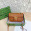 (Brown) Retro distressed durable crossbody bag shoulder bag 1
