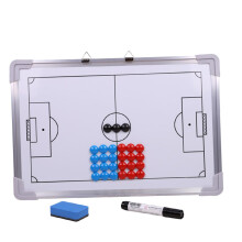 Football Coaching Board 27 Pcs Aluminum Alloy Whiteboard Hanging Magnets Eraser Marker Pen For Soccer Match Planning