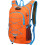 Cycling Backpack Waterproof Lightweight Hydration Pack for Running Hiking with Storage Orange 1