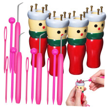 Knitting Doll Set, DIY Craft, Knitting Loom, Weaving Toy, Knitting Tool