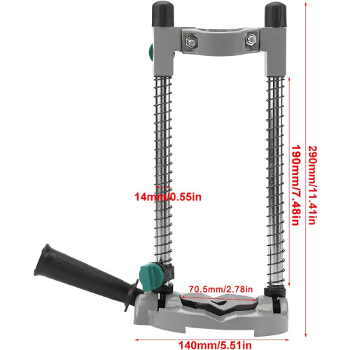 Adjustable Angle Drill Guide Drill Holder Bracket Angle Scale Compatible With Electric Drill Portable Drill Stand 1