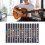 10 Blatt Gitarren-Griffbrettaufkleber, 5