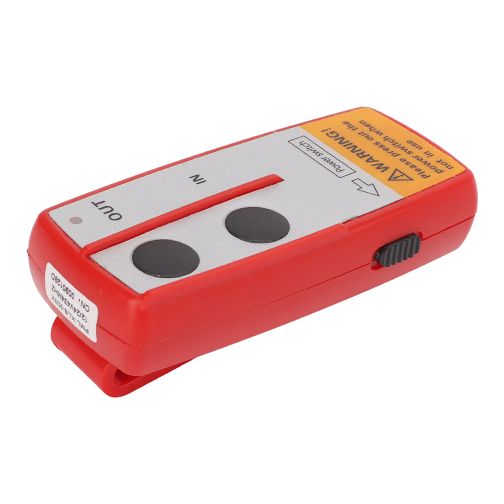 Electric Winch Controller Wireless Remote 434Mhz For Atv Universal Fit Red 8441375291655