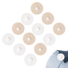 Duvet Snap Fasteners, Quilt Comforter Clips, NonSlip IronOn Sheet Holders For Duvet Covers, Bed Linen Clips, 6 Pairs