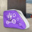 Adjustable Roller Skate Backpack for Weekly Training, S Purple 2