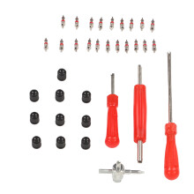 Easily Remove & Install Valve Stems with 34pcs Universal Tool Kit