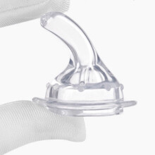 Silicone Oral Liquid Feeder Syringe for Babies, 13cm, Dispenser with Pacifier Head