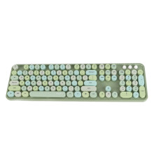 Wireless Mechanical Keyboard Mouse Combo USB 104 Keys Ergonomic Set
