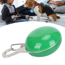 Haustier-LED-Leuchtanhänger Grün 3 Modi Nacht-Sicherheits- Taschenlampe 17g