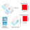 Manual Paper Embossing Tool Paper Hole Puncher For-1 2