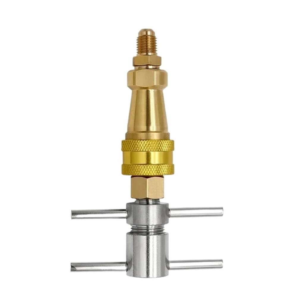 1/4 Inch Refrigerator Quick Coupling Brass Washer Connector Leakproof Pressure Ac 9199774540315