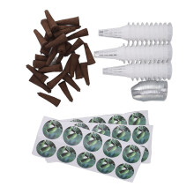 30-teiliger Kunststoff-Set mit Anzuchttöpfchen für Tomaten, 8,4 oz