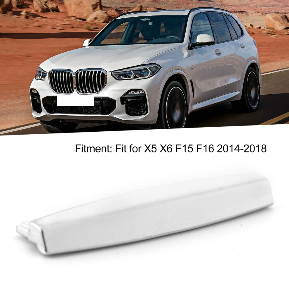 Chrome Plated Climate Control Cover For X5 X6 F15 F16 7601379037357