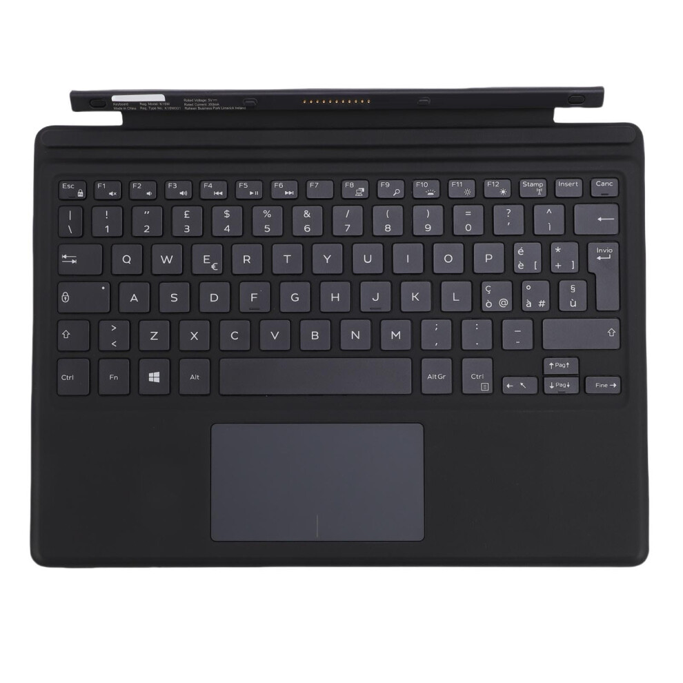 Italian Qwerty Keyboard Dock K16m With Touchpad For Dell Latitude 5285 5290 2In1 Tablet 9187378374931