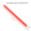 12Pcs Red Bicycle Spoke Reflector Wraps 75mm with 1.8-2.5mm Inner Diameter 7