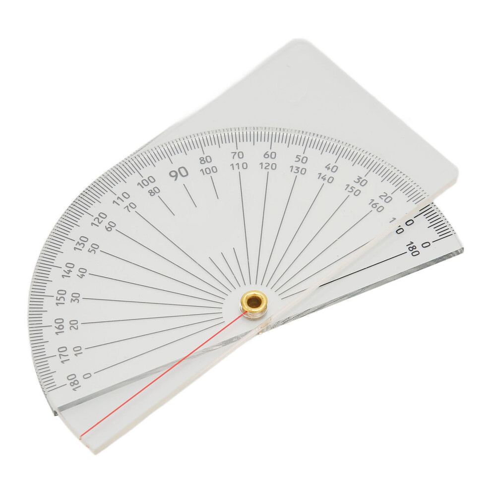 Accurate Clear Scale Joint Goniometer for Fingers & Spinal Curvature