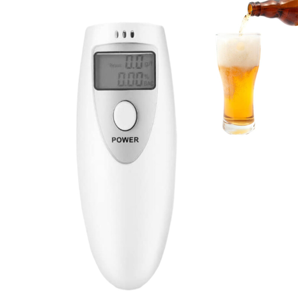 Breathalyzer Digital Alcohol Tester With Accurate Sensor And Lcd Display For Use 9347817454178