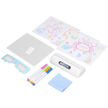 Kinder DIY Lichttafel 3D Leuchtendes Farbenfrohes Ozean Doodle Kreatives Spielzeug