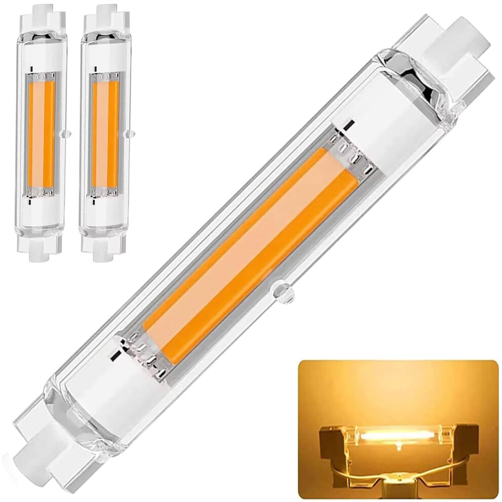 R7s Led 118Mm Dimmable, 30W Replacement For 300W Halogen, 3000K 3000Lm, Pack Of 2 Light 9094768797419