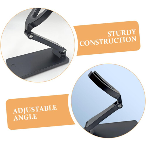 Universal Barcode Scanner Stand with Adjustable Scanning Angle for POS Systems and Desktop Use 1