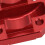 Aluminium-Gegengewichtabdeckung für Axial SCX24 90081 RC-Auto, Rot 5