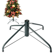 Christmas Tree Stand 20.5" Metal Base for 4 to 7 Ft Artificial Trees Green Replacement Bracket Holder