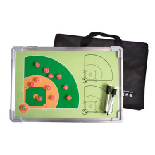 Baseball Tactics Board Double Sided Rewriteable Tactical Board for Baseball Coaches Sport Game Training