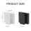 Bathroom Storage Clip Space Saving Toothpaste Hanger Rack-Black 3