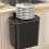 Space Efficient Kitchen Waste Bin Dry and Wet Separation-Black 5