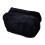 Elegant Makeup Organizers Bag Craft from Plush Materials-Black 1