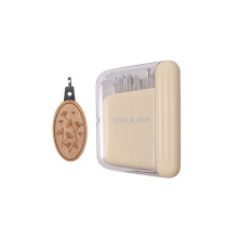 10Pieces Sewing Needle with Magnetic Needle-Milk apricot color