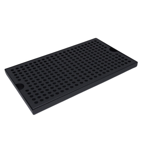 Stainless Steels Spill Pan without Drain Beer-Black   40cm