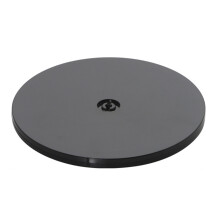 Displaystandaard met handmatige rotatie Kunststof-Zwart 5 inch