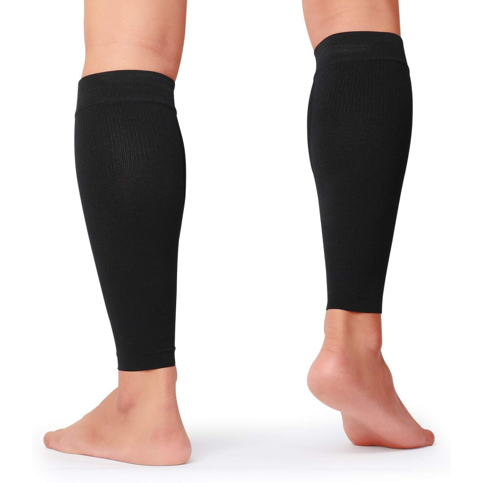 Compression Sleeve for Enhanced Performance, True 20-30mmHg Graduated Compression, Alleviate Shin Splint Pain, Reduce Swelling, Breathable & Lightwei