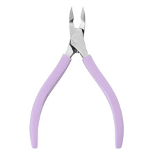 Cuticle Nipper for Salon & Home, Dead Skin Remover with Precision Half Jaw, Comfortable Anti-Slip Grip, High-Grade Stainless Steel, Ergonomic Design,