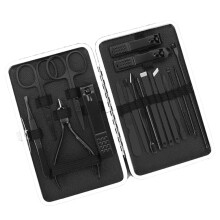 Kit essenziale per manicure e pedicure, tagliaunghie in acciaio inossidabile per la cura personale, strumenti multiuso dal design ergonomico con