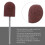 Επαναχρησιμοποιήσιμα τρυπάνια νυχιών, καπάκι λείανσης με λεπτόκοκκο τρίψιμο, 7