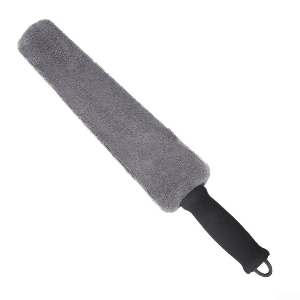 Car Duster Brush Flexible 180Degree Bend Fleece Material For Dust Removal In Narrow Vents And Seat Gaps Coral 9199774021142