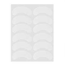 Wegwerpbare biogel oogpads voor wimperextensions, hydraterende en verhelderende oogpatches met antislipdesign en latexvrij, vezelloos materiaal.