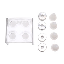 Kit para fazer protetor labial, ideal para cosméticos caseiros e presentes. Opções adaptáveis para projetos "faça você mesmo". Molde de batom
