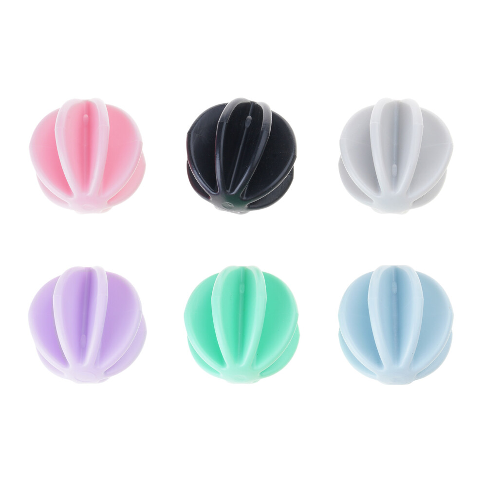 6Piece Assorted Color Mixing Balls For Enhancing-Mixed color