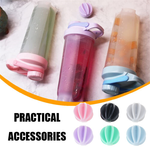 6Pcs Elegant Random Color Protein Shaker Balls for-Black 2