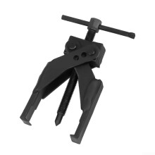 Cross Two Jaw Puller Bearing Separator Spiral Gear Remover Tool Carbon Steel Construction Compact Design