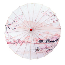 Classical Chinese Umbrella Bamboos Silk Umbrella with-29