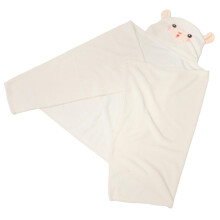 Thick Coral Fleece Hooded Bathrobe Absorbent QuickDry YearRound Use With Animal Hood Design For Boys