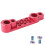 Flat Mount Rear Disc Adapter For Road Bikes 140160mm Rotor Compatibility Red 1