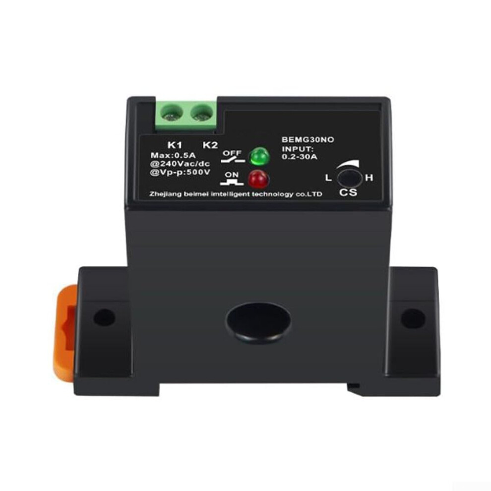 Adjustable Ac Current Sensing Switch 0.230A Selfpowered For Industrial Equipment Control 9187378376003