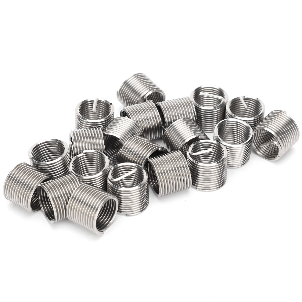 Thread Repair Reducer Nut Steel M12 X 1.25 To 1.5 D 20Pcs Conversion Set 7891379045883