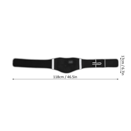 Lower Back Heating Pad with Vibrations and Adjustable Temperature Waist Belt 2